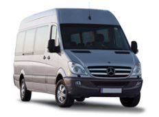 Siofoki taxi & minibus transfer service, bus, coach: Mercedes Spinter max 18 - 20 passengers